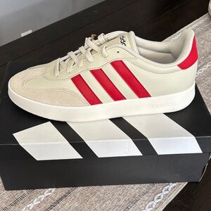 Adidas Men's Barreda Cream & Red